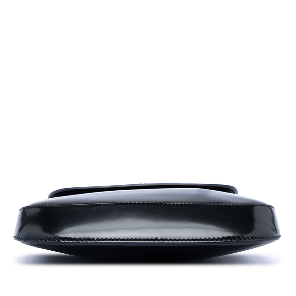 Pre-Loved Prada Mini Brushed Leather Cleo Flap - Picture 3 of 7